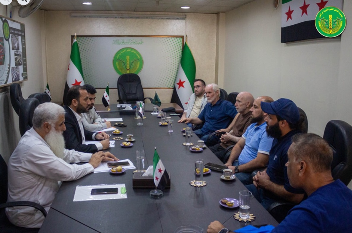 استقبال جمعية إنعاش الفقير الخيرية وفدًا من: ▪️ منظمة  @little hearts foundation